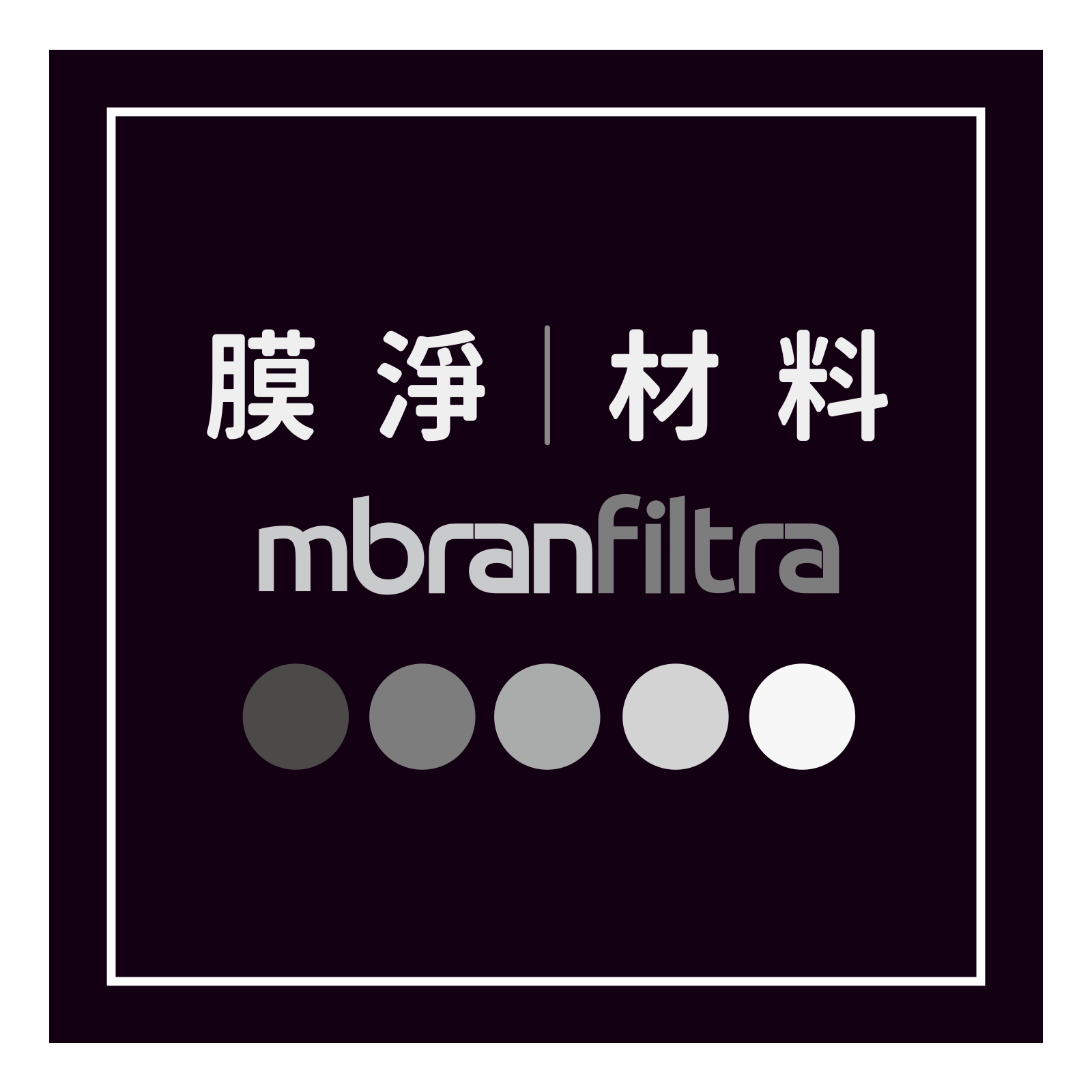 Logo 03・方形・深色底
