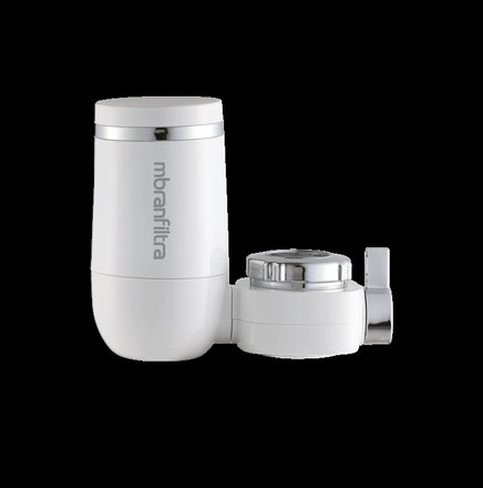 家用型中空纖維水龍頭淨水器 MF200-F5 主機產品照 MF200-F5 faucet-mounted purifier, product photo